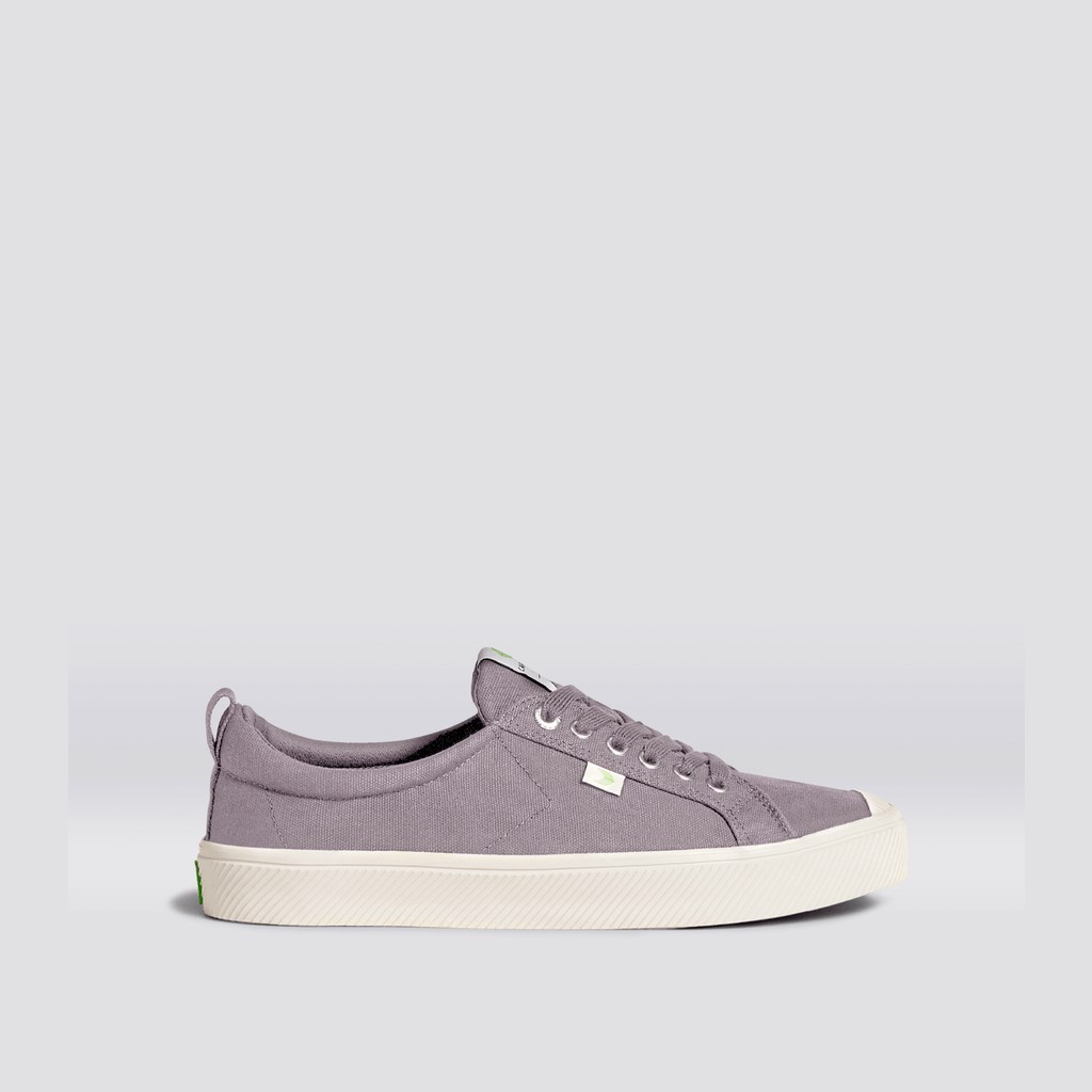 OCA LOW Cariuma Low Top Tela Vegan Grise Homme | JDM-7957489